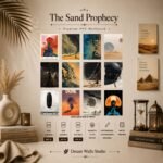 The Sand Prophecy 12 Pcs PVC Wallmate set – Dune wall decor