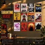 Tarantino Verse 12 Pcs PVC Wallmate set – Tarantino wall decor