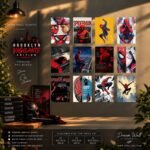 Brooklyn Vigilante Edition 12 Pcs PVC Wallmate set – Spider-Man wall decor