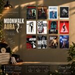 Moonwalk Aura 12 Pcs PVC Wallmate set – Michael Jackson wall decor
