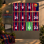 Camp Nou Elites 12 Pcs PVC Wallmate set – FC Barcelona wall decor