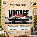 Vintage Soul 3 Part PVC Wallboard Set