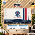 Paris Saint-Germain 3 Part PVC Wallboard Set
