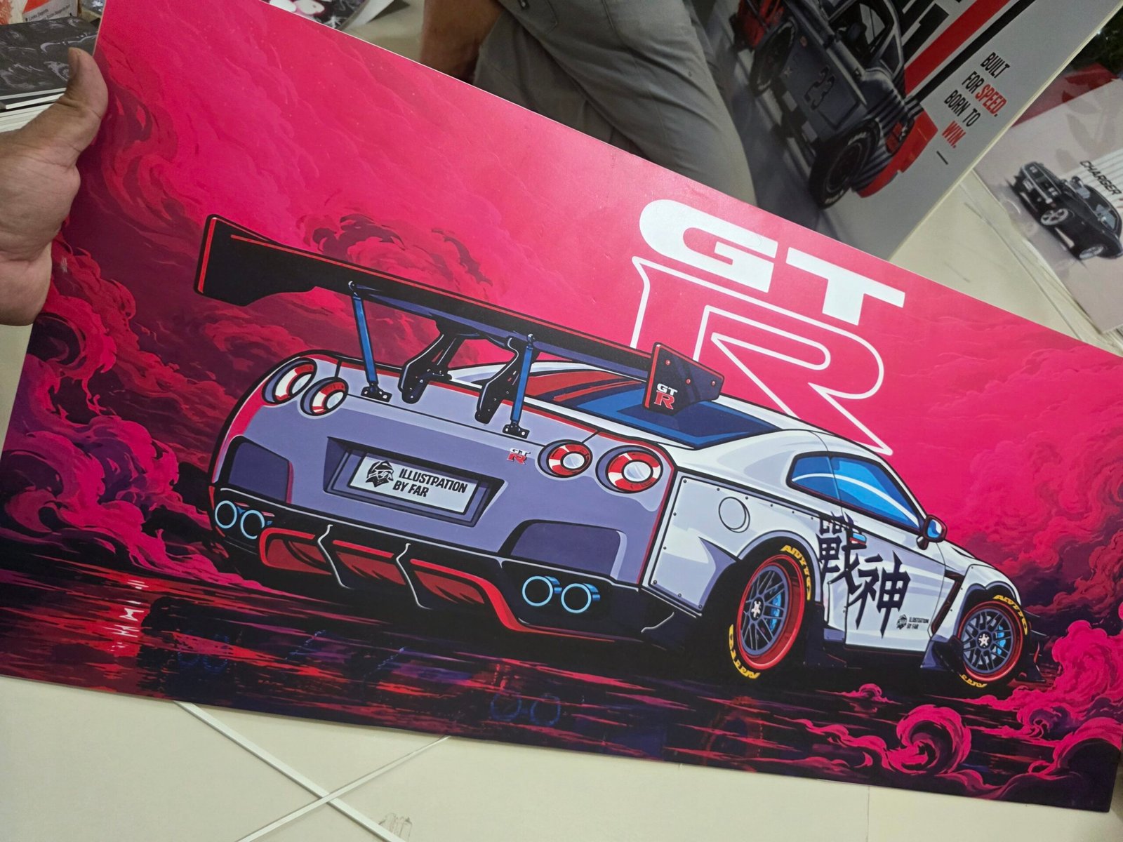 Nissan GT-R Legend 3 Part PVC Wallboard Set