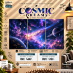 Cosmic Dreams 3 Part PVC Wallboard Set