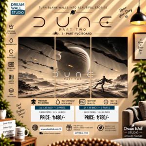 Dune Part Two 3 Part PVC Wallboard Set