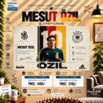 Mesut Özil 3 Part PVC Wallboard Set