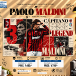 Paolo Maldini 3 Part PVC Wallboard Set