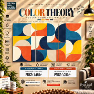Color Theory 3 Part PVC Wallboard Set