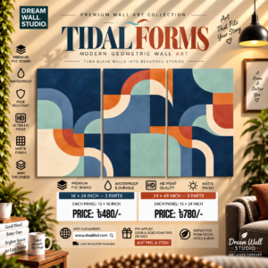 Tidal Forms 3 Part PVC Wallboard Set