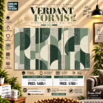 Verdant Forms 3 Part PVC Wallboard Set