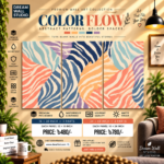 Color Flow 3 Part PVC Wallboard Set