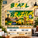Brazil Legacy 3 Part PVC Wallboard Set