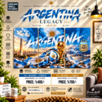 Argentina Legacy 3 Part PVC Wallboard Set