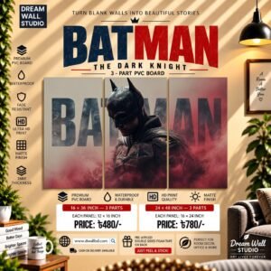 Batman The Dark Knight 3 Part PVC Wallboard Set