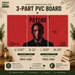 American Psycho 3 Part PVC Wallboard Set