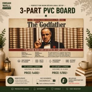 The Godfather 3 Part PVC Wallboard Set