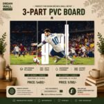 Messi Number 10 3 Part PVC Wallboard Set