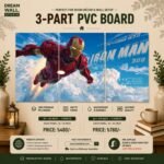 Iron Man 3 Part PVC Wallboard Set