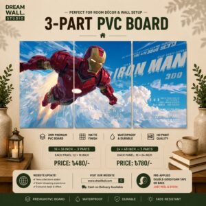 Iron Man 3 Part PVC Wallboard Set