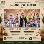 Argentina World Champions 3 Part PVC Wallboard Set