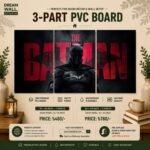 The Batman Crimson 3 Part PVC Wallboard Set