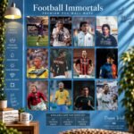 Football Immortals PVC Wallmate | 12pcs set