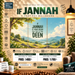 If Jannah Is Your Dream 3 Part PVC Wallboard Set