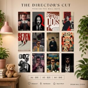 The Director’s Cut PVC Wallmate | 12pcs set