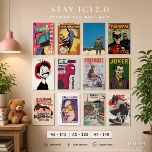 Stay Icy 2.0 PVC Wallmate | 12pcs set