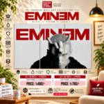 Eminem Red Legacy 3 Part PVC Wallboard Set