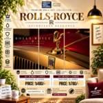 Rolls-Royce Spirit of Ecstasy 3 Part PVC Wallboard Set