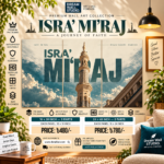 Isra' Mi'raj – A Journey of Faith 3 Part PVC Wallboard Set