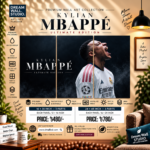 Kylian Mbappé Ultimate Edition – Real Madrid Celebration 3 Part PVC Wallboard Set