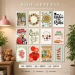 Bon Appétit PVC Wallmate 12pcs set – 3mm PVC wall board – Dream Wall Studio