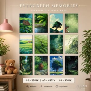 Evergreen Memories PVC Wallmate 12pcs set – 3mm PVC wall board – Dream Wall Studio
