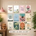 Noor & Serenity PVC Wallmate 12pcs set – 3mm PVC wall board – Dream Wall Studio